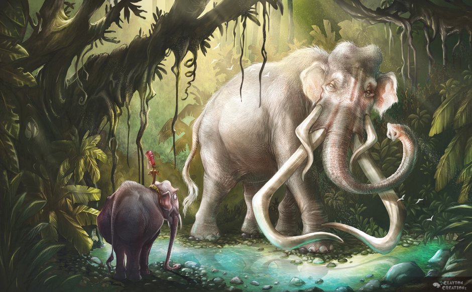 Palaeoloxodon или Лесной слон