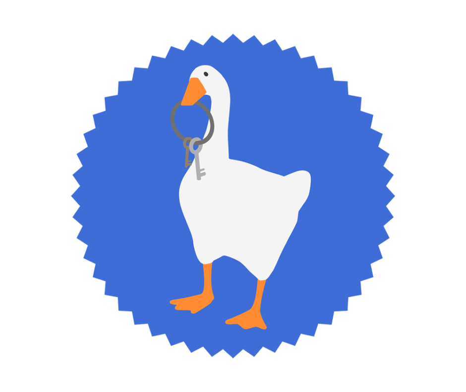 Гусь из игры untitled Goose game