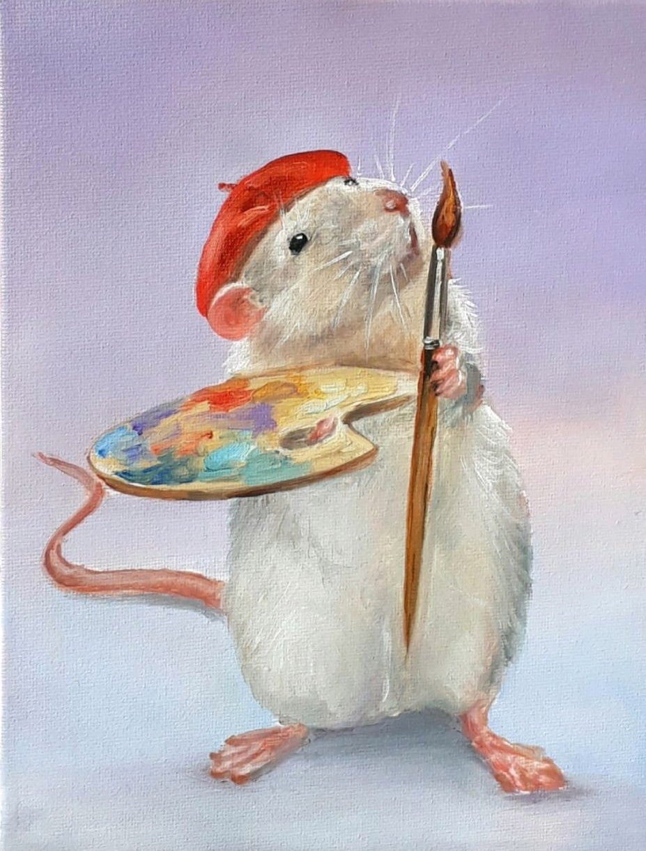 Мышь арт