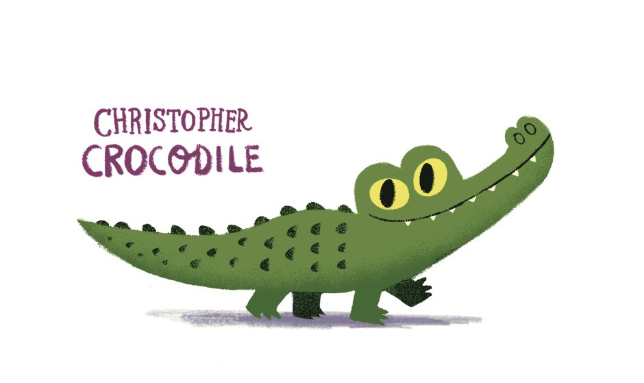Good morning from Crocodile cute pictures