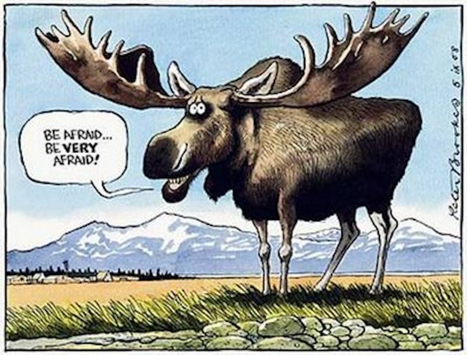 Олень Лось карикатура