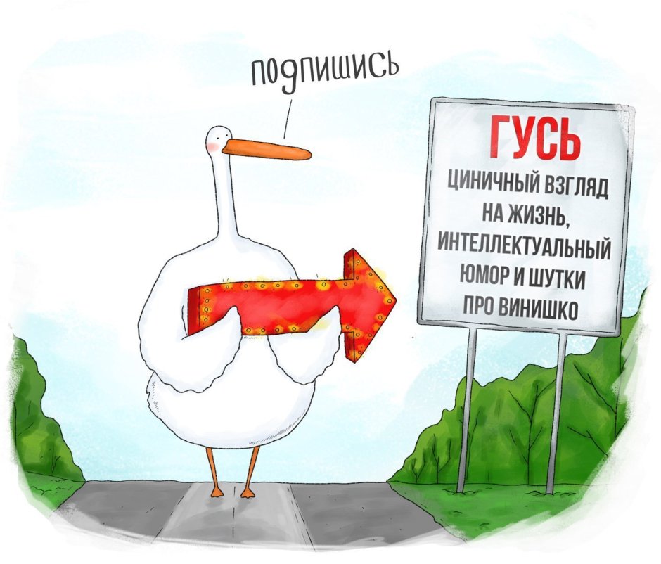 Смешные выражения про гусей