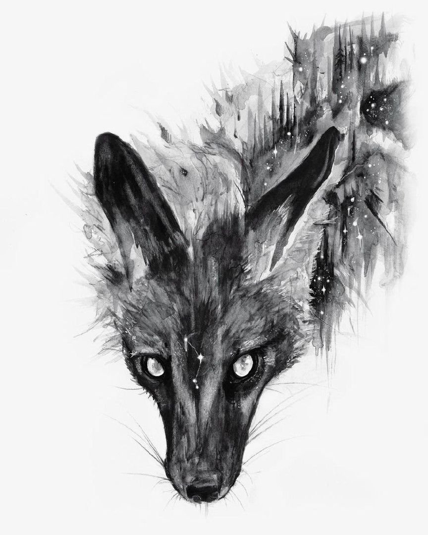 Лиса Минимализм