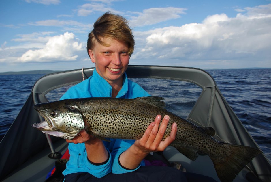 Черный Байкальский хариус