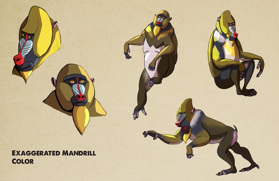 Западноафриканский Мандрил