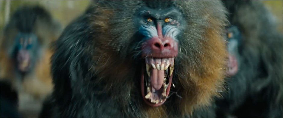 Мандрил арт