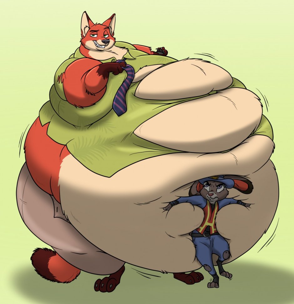 Fat furry Fox