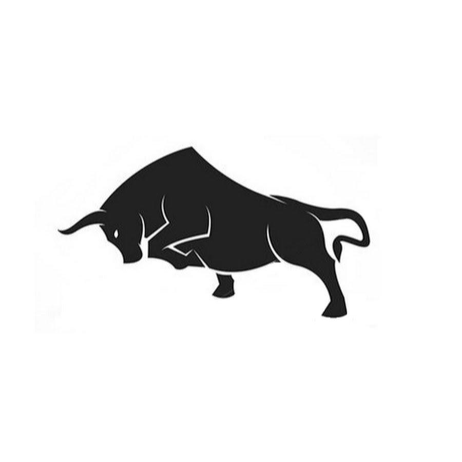 Бык профиль силуэт