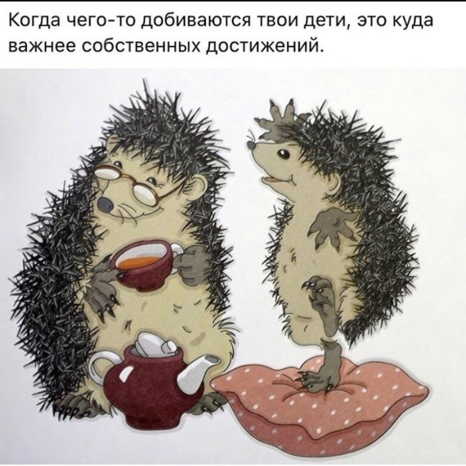 Ежик иллюстрация