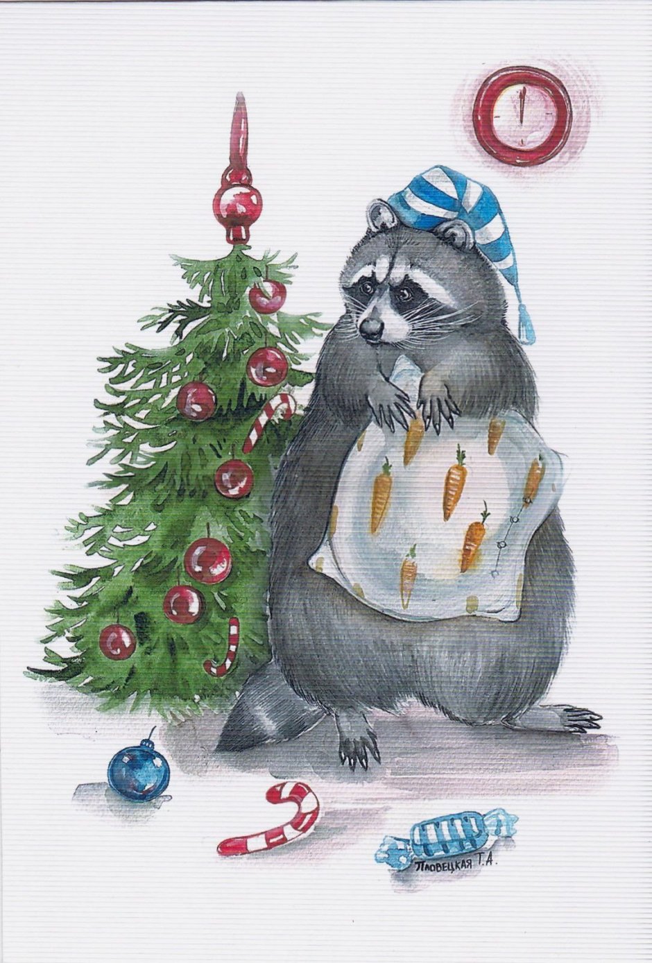 Новогодний Енотик