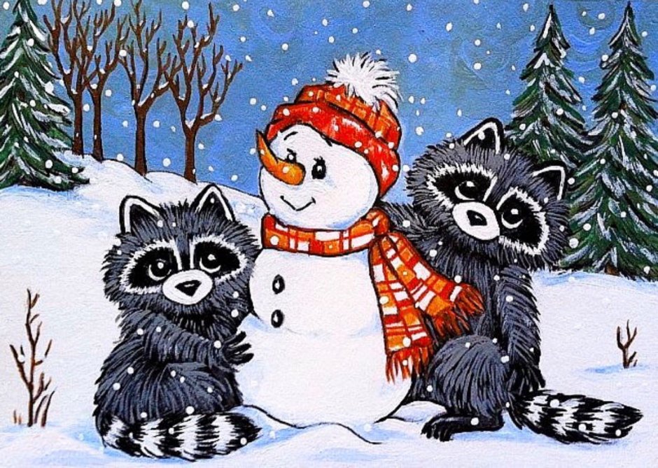 Новогодний Енотик
