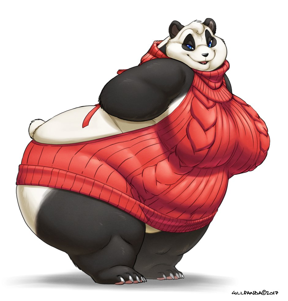 Furry fat gillpanda