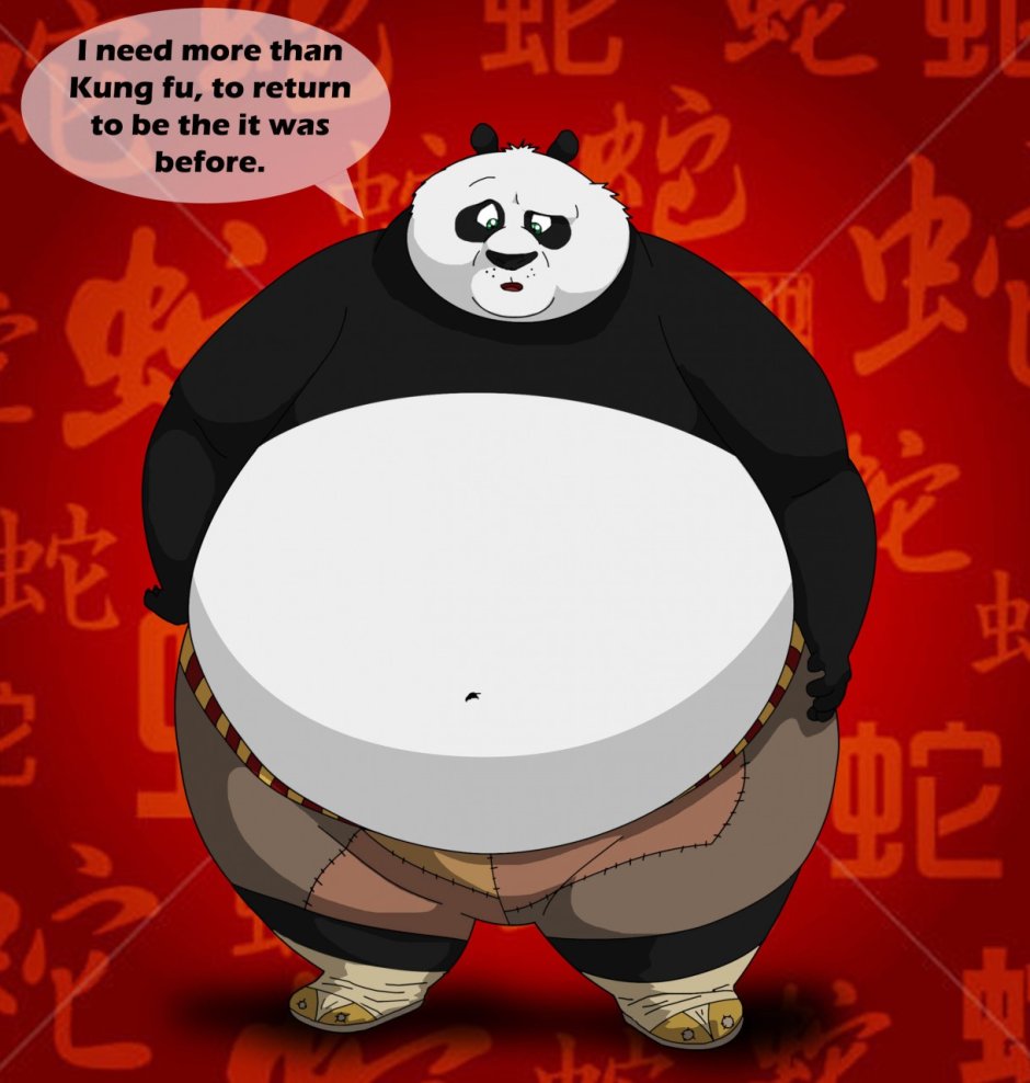 Кунг фу Панда fat