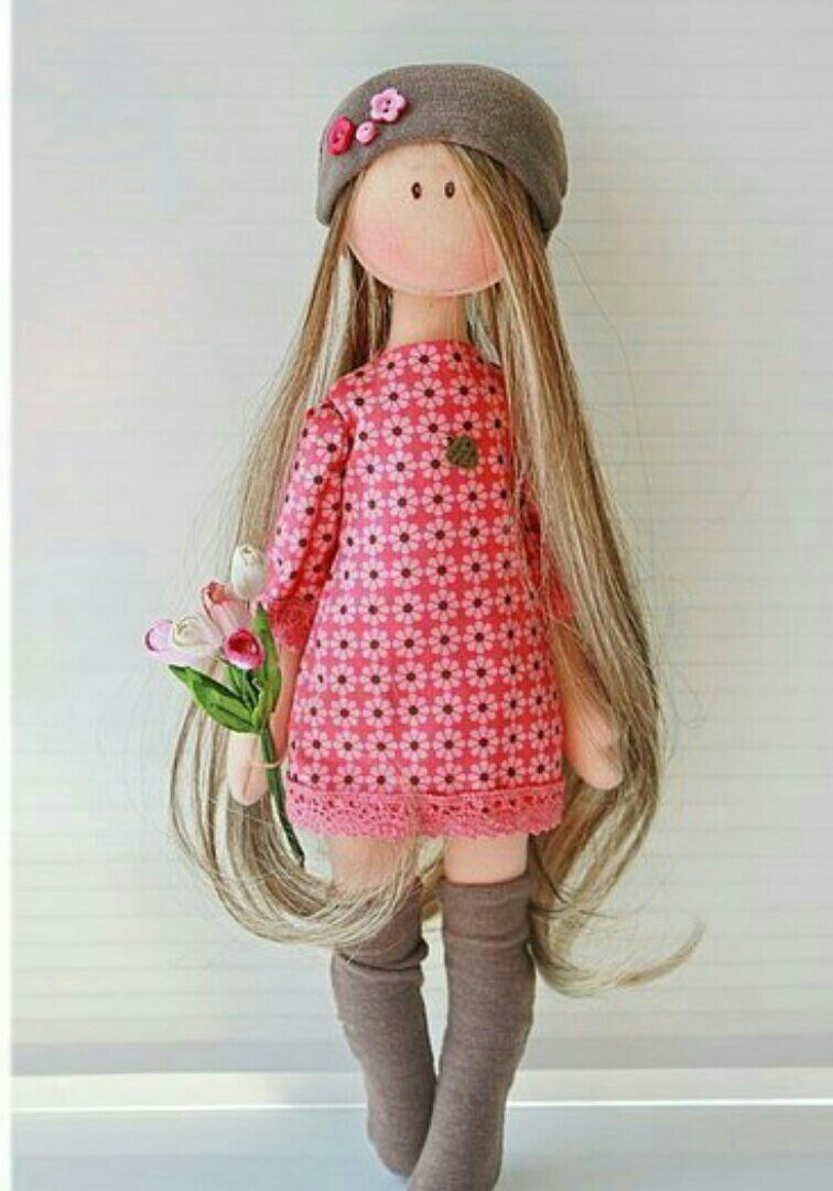 Сшить красивую куклу. Кукла Элли Доллс. Интерьерная кукла. Шитые куклы. Тканевая кукла.