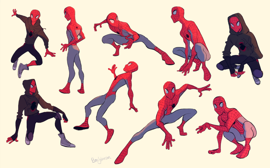 Spider-man референс
