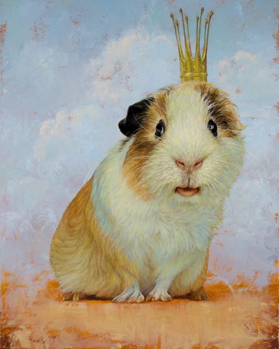 Акварельные морские свинки