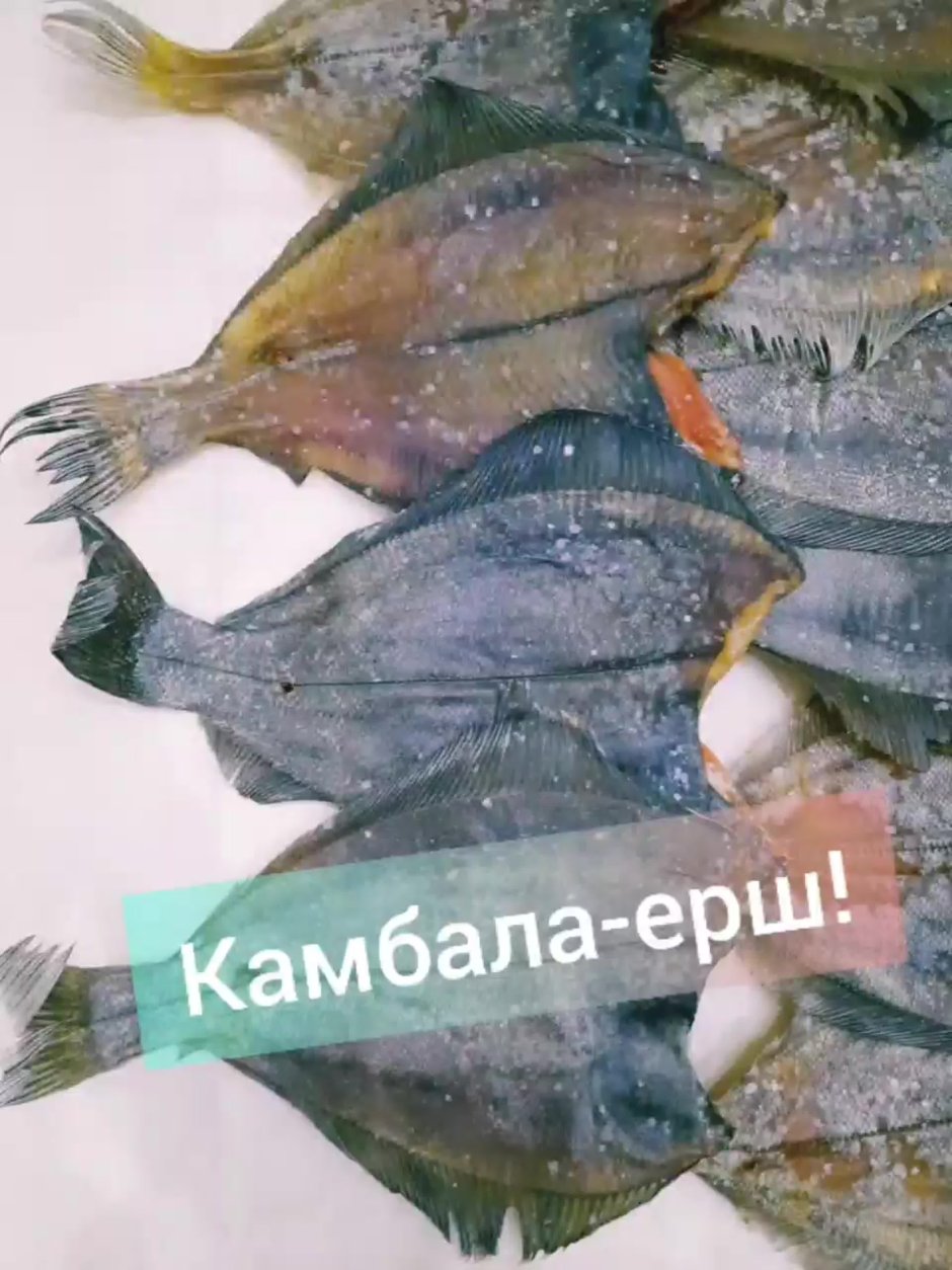 Камбала-Ерш вяленая ~ 200г