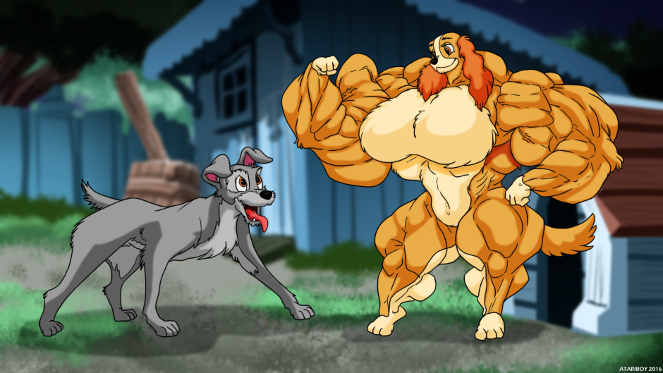Пес muscle growth
