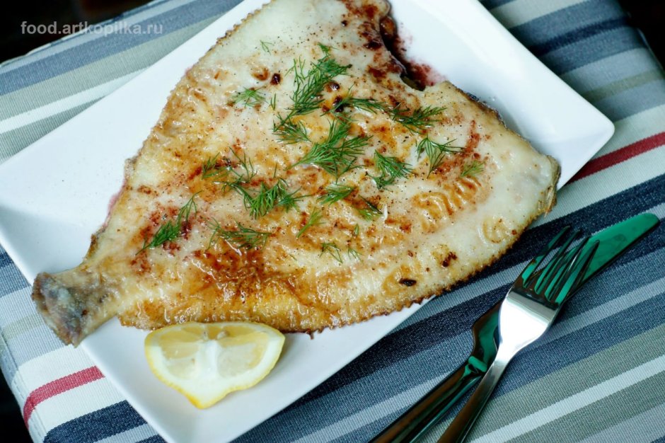 Камбала по провански