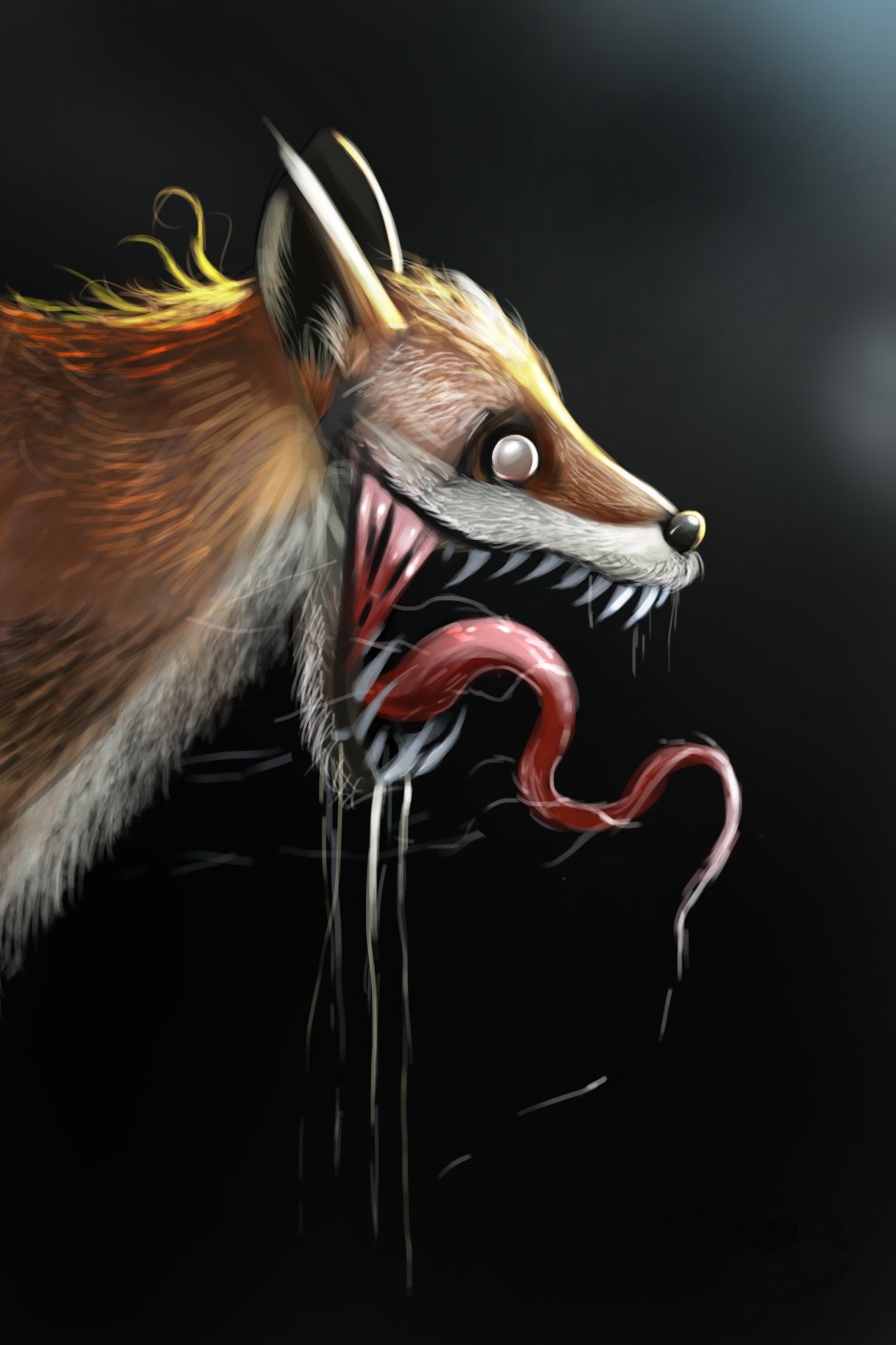 Culpeo Fox страшные лисы