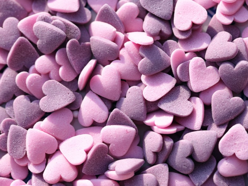 Сахарные сердечки