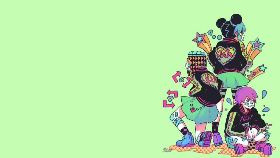 Обои в стиле инди КИД