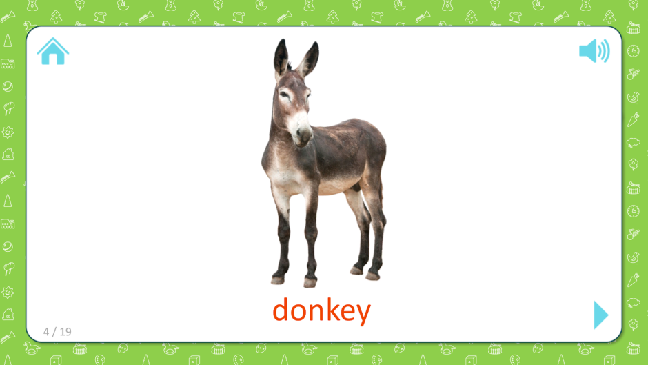Donkey for Kids карточка