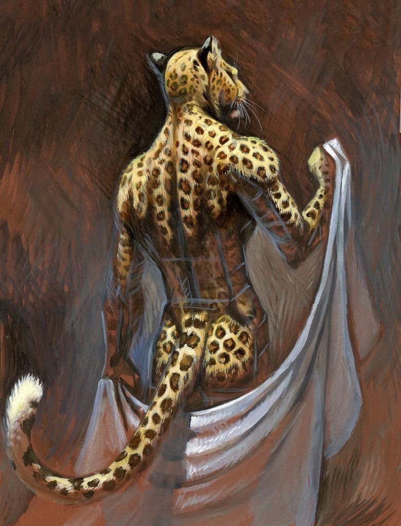 Аниото оборотень леопард