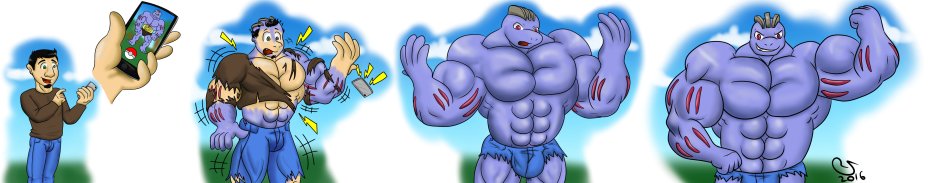 Muscle growth покемон