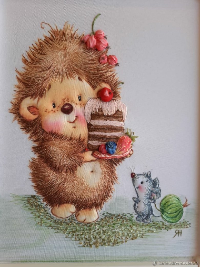 Заяц под дождем