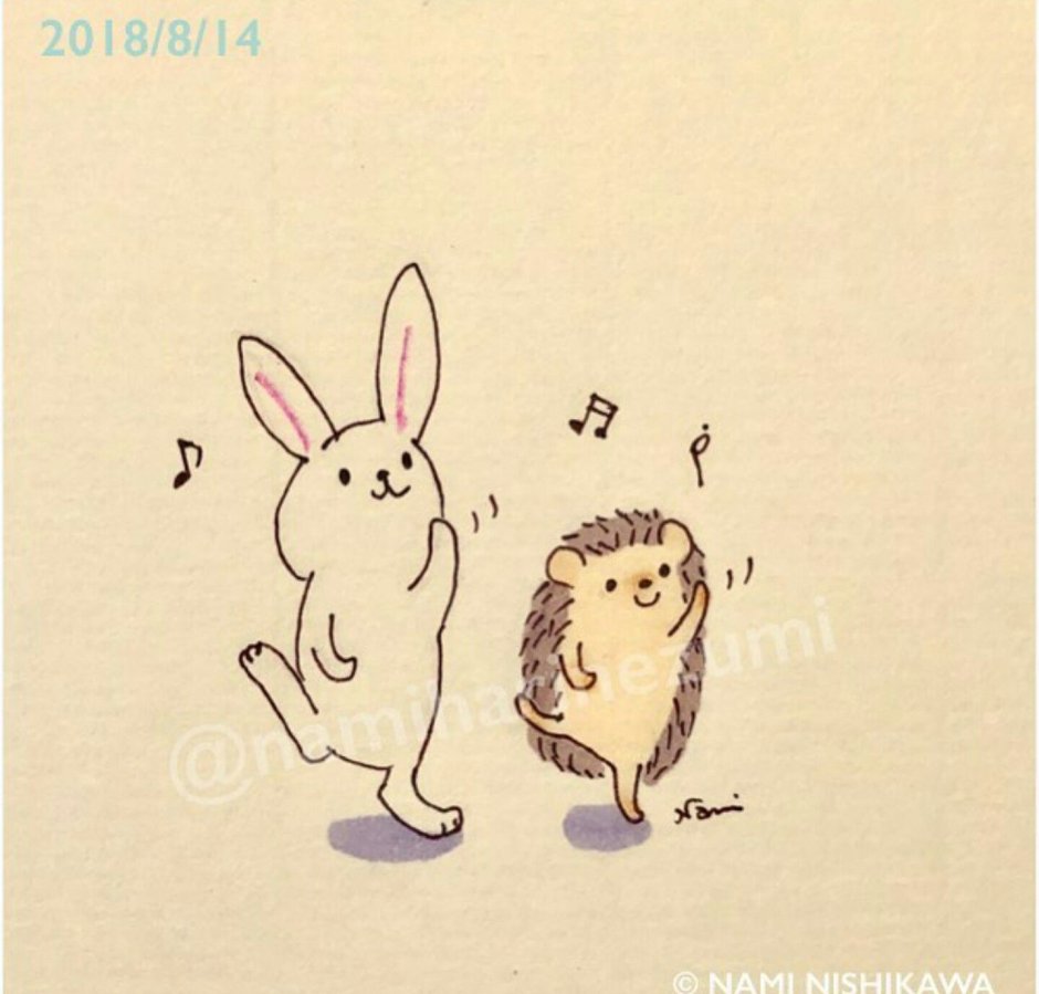 Зайчик и Ёжик