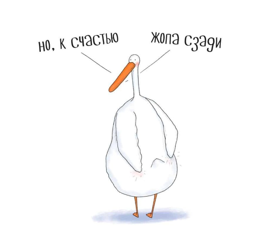 Шутки про гуся