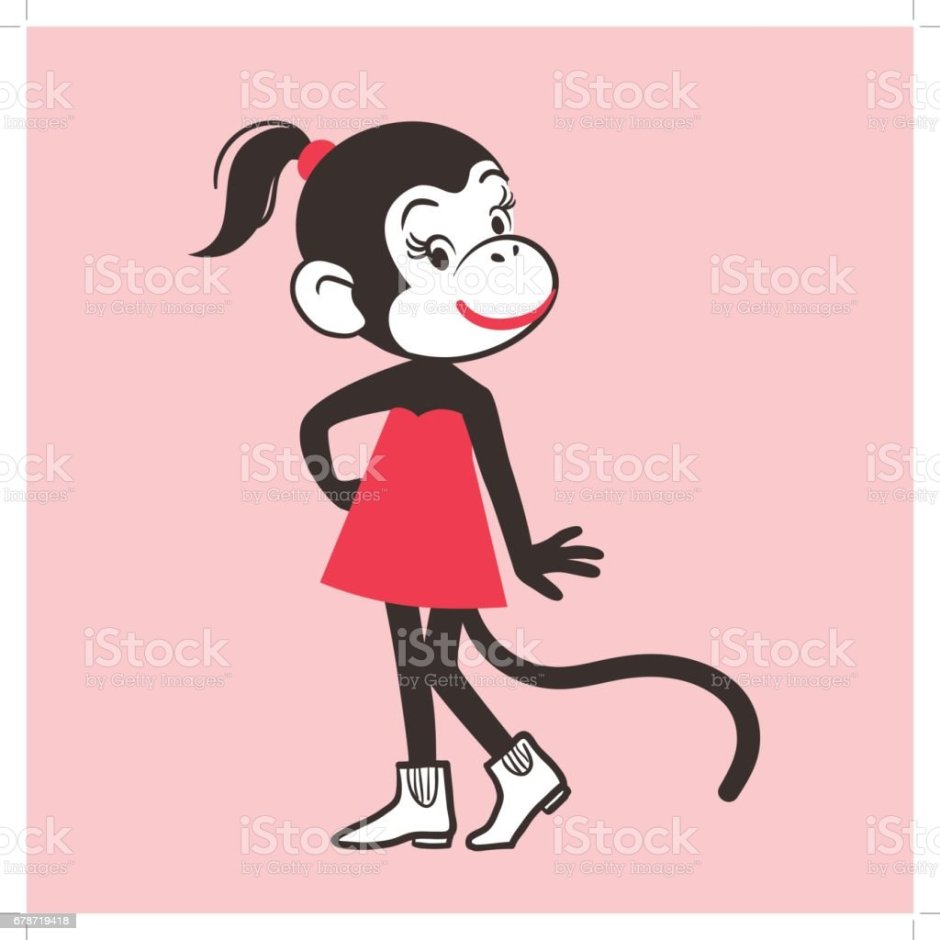 Мартышка в юбке