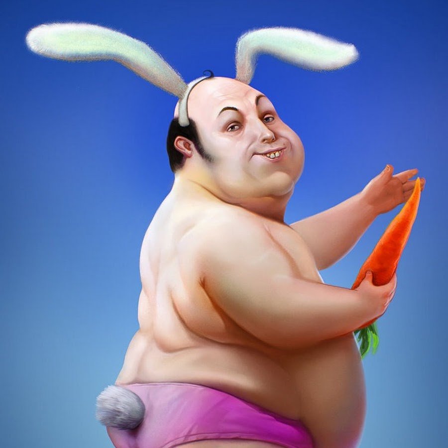 Толстый зайчик