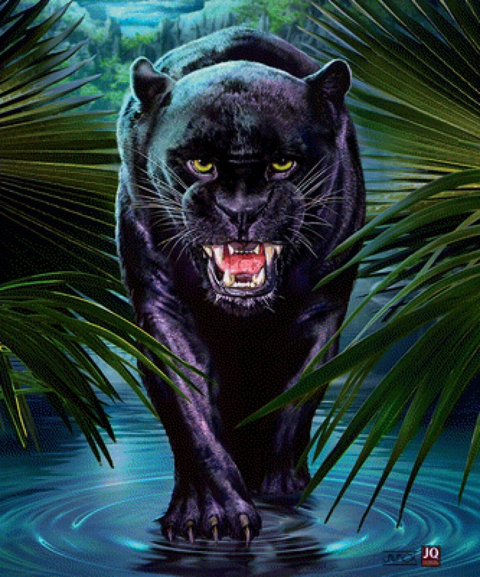 Черная пантера Маугли