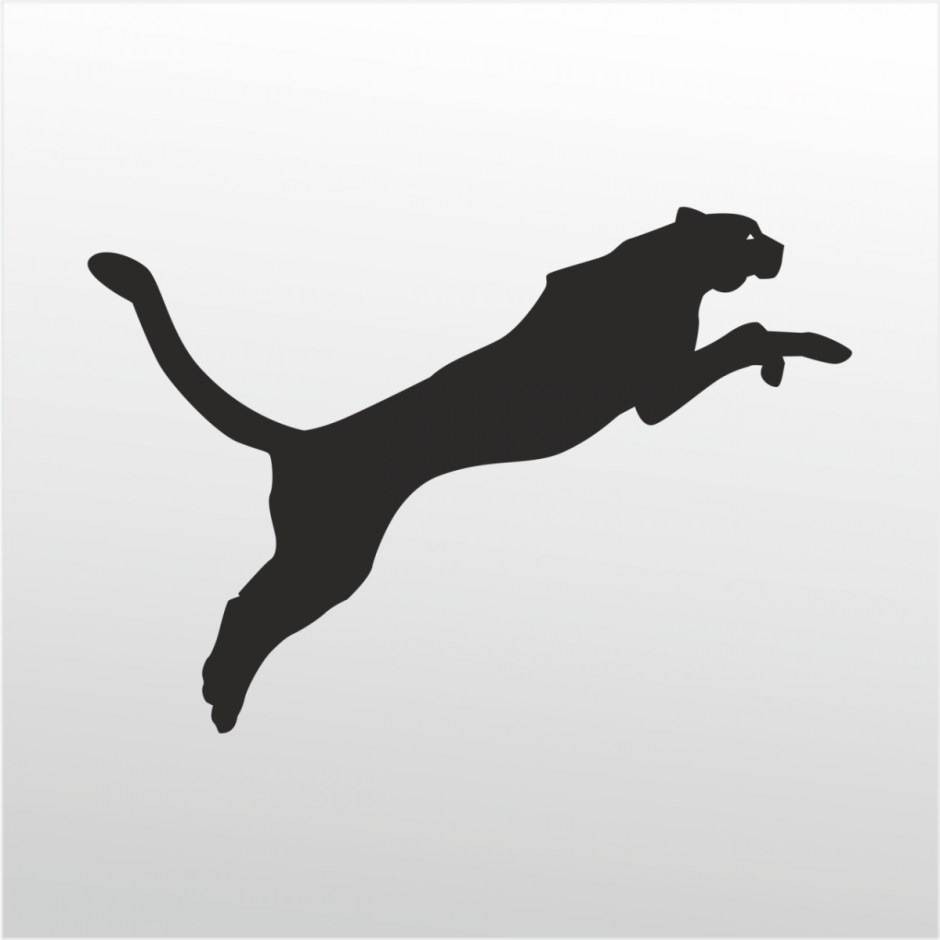 Пума силуэт