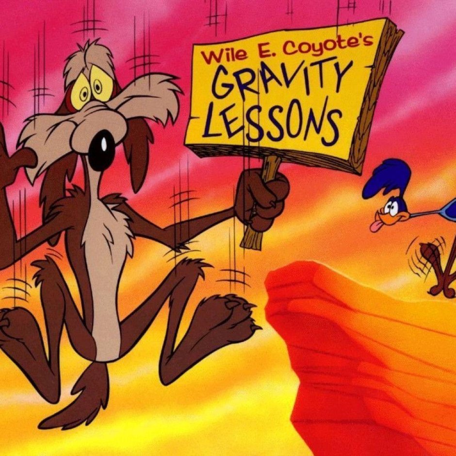 Looney Tunes койот и бегун