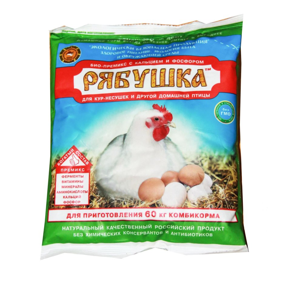 Рябушка 2.5кг брикет д/кур 4