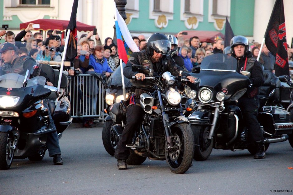 Ночные волки байкеры СПБ