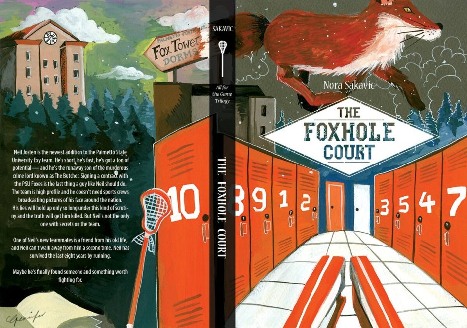 Оригинальная обложка книги Лисья Нора