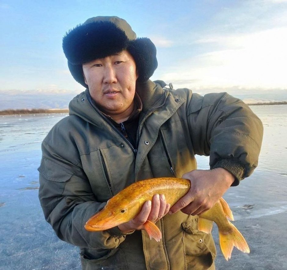 Щука из глины