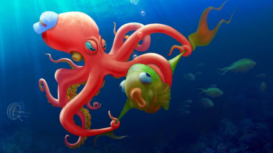 Глубоководные морские обитатели