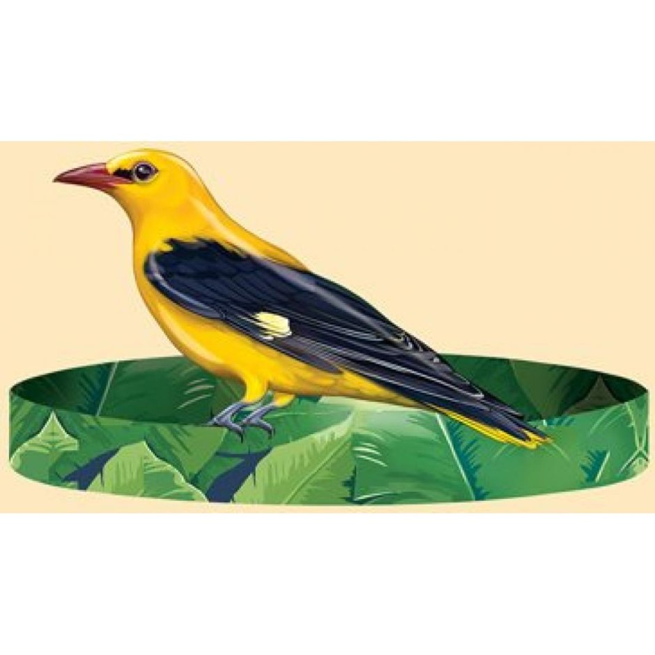 Иволга поделка