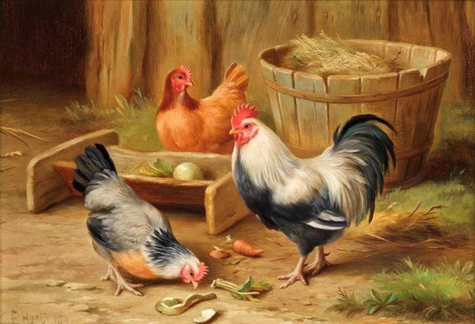 Эдгар Хант птичий двор