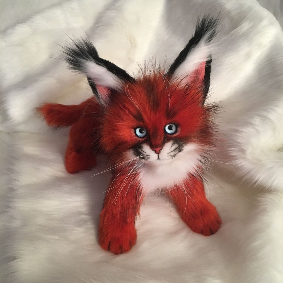 Игрушки из меха