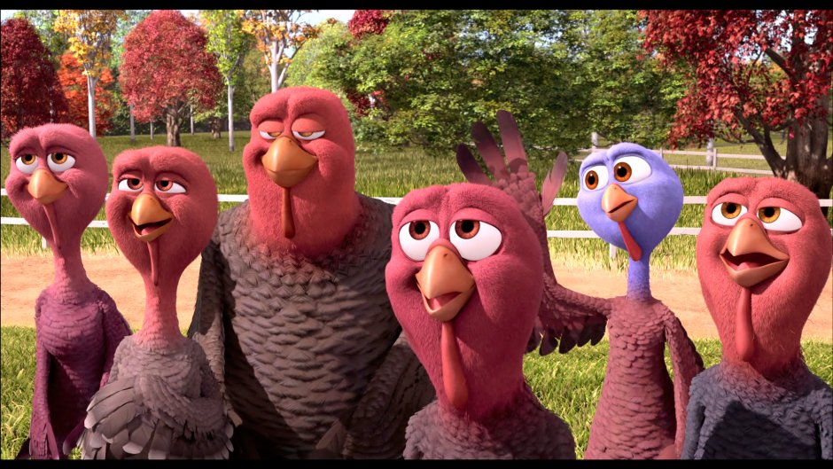 Индюки: назад в будущее / free Birds (2013)