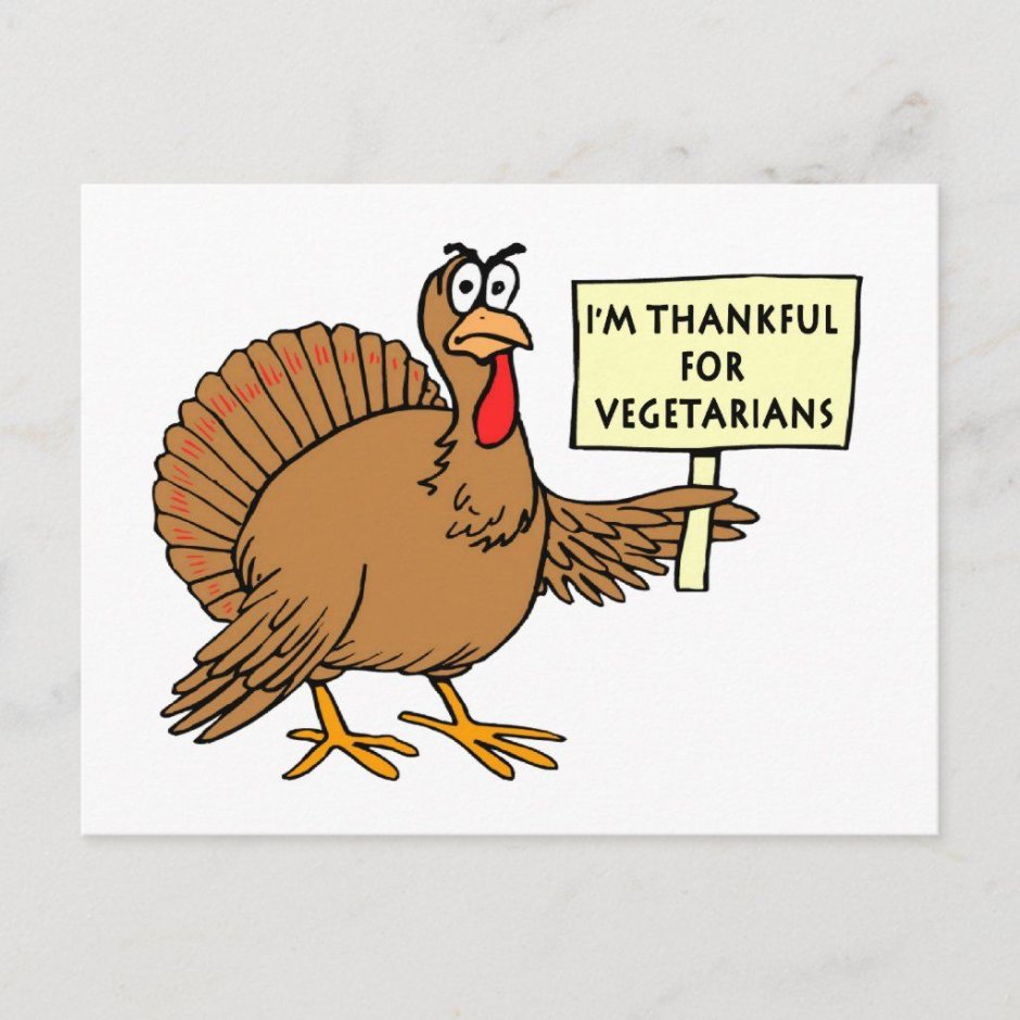 Смешная индейка Thanksgiving