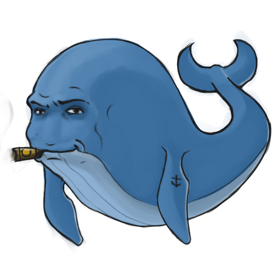 Кит рисунок