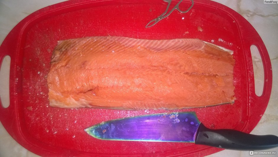 Лосось вид сбоку