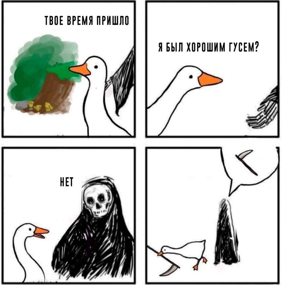 Мемы с гусыней
